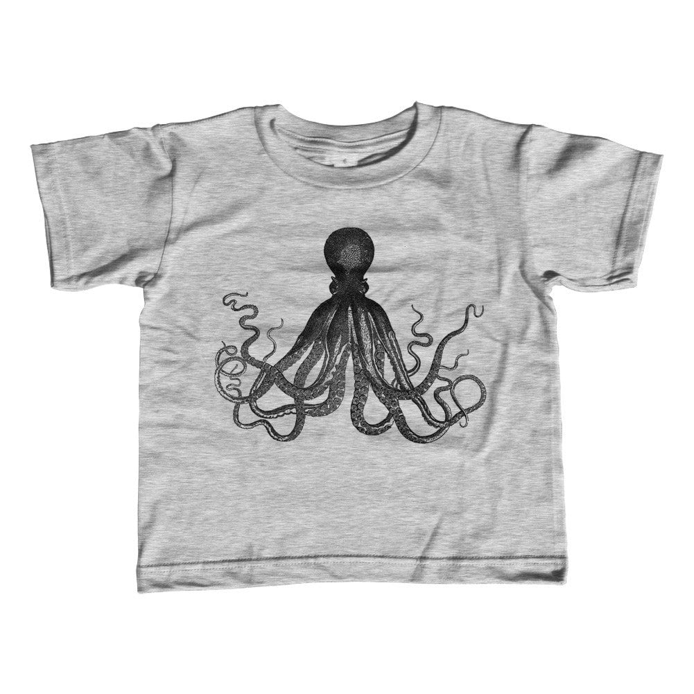 Girl's Steampunk Octopus T-Shirt - Unisex Fit Nautical