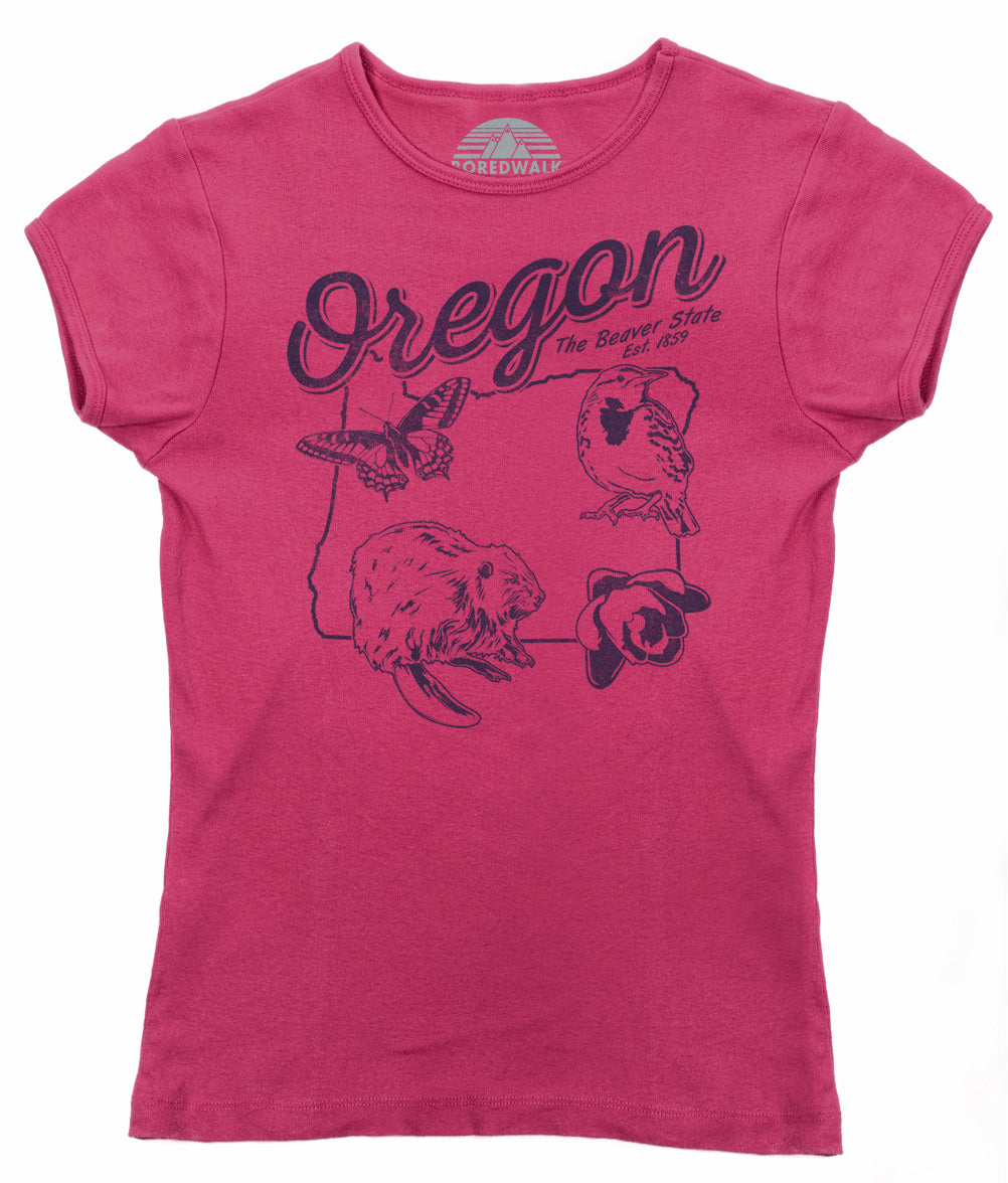 Women's Vintage Oregon T-Shirt