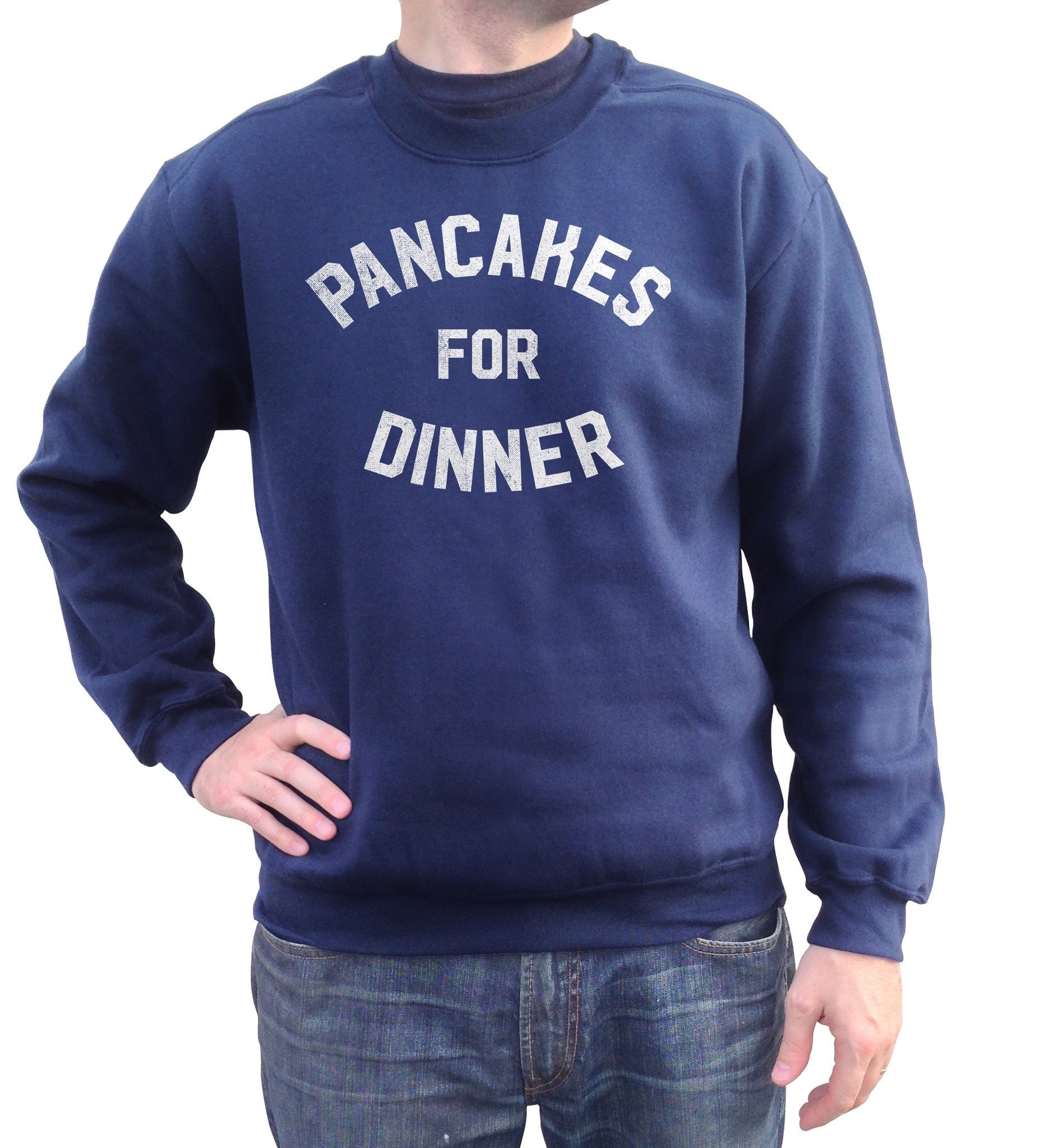 Unisex Pancakes for Dinner Sweatshirt Breakfast Brunch Foodie