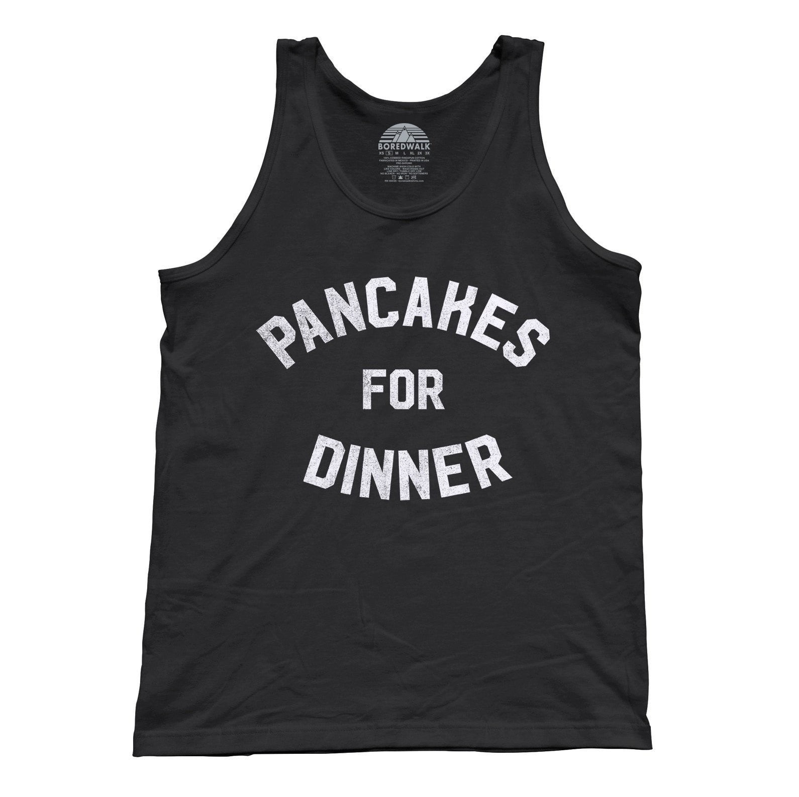Unisex Pancakes for Dinner Tank Top Breakfast Brunch Foodie
