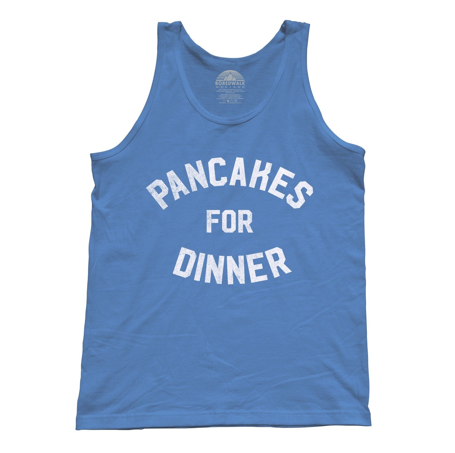 Unisex Pancakes for Dinner Tank Top Breakfast Brunch Foodie