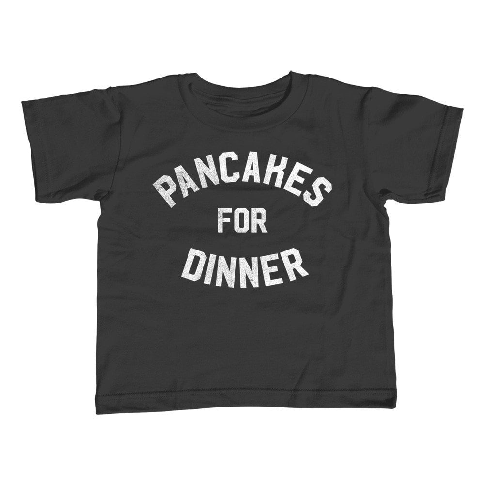 Girl's Pancakes for Dinner T-Shirt - Unisex Fit - Breakfast Brunch Foodie