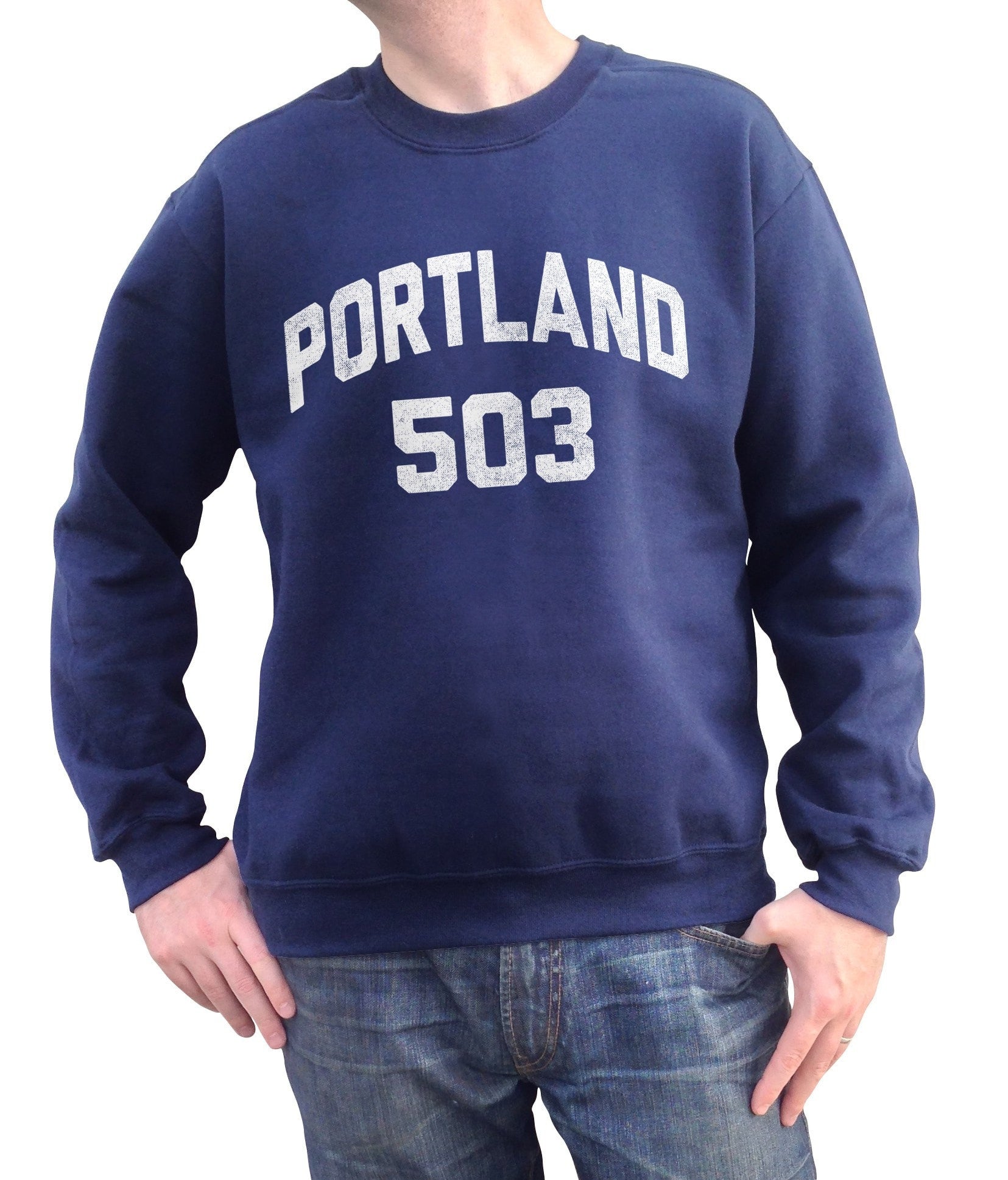 Unisex Portland 503 Area Code Sweatshirt
