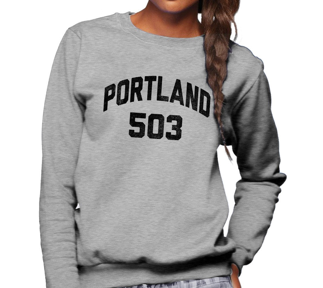 Unisex Portland 503 Area Code Sweatshirt