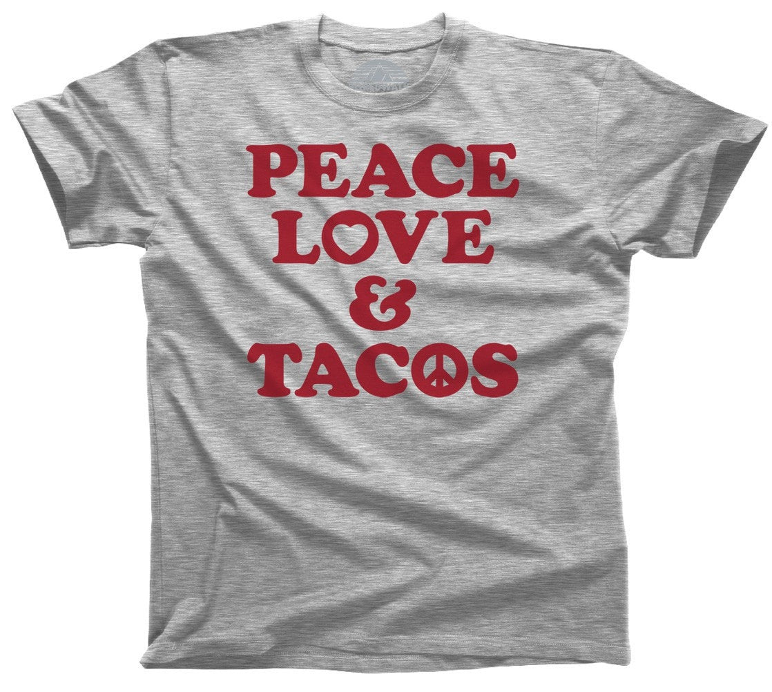 Men's Peace Love and Tacos T-Shirt