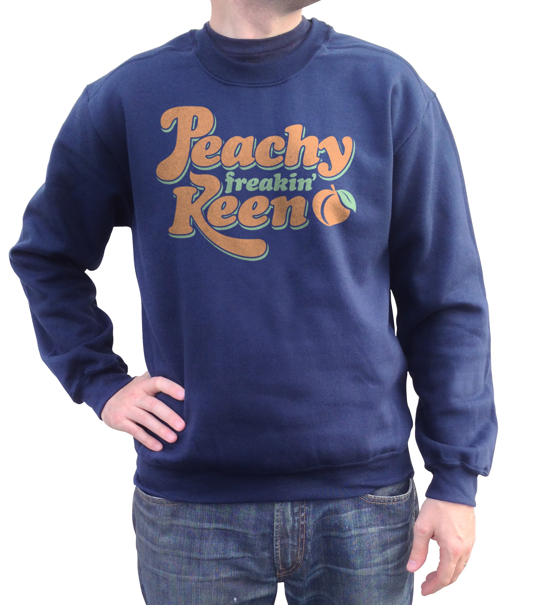 Unisex Peachy Freakin' Keen Sweatshirt