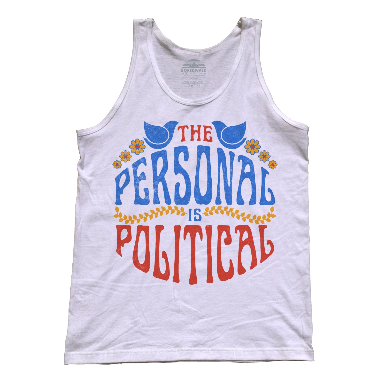 Unisex The Personal is Political Tank Top
