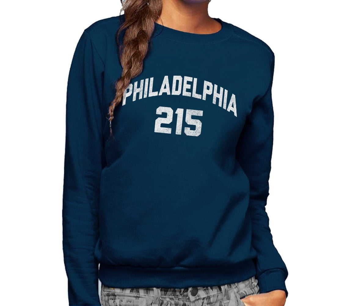 Unisex Philadelphia 215 Area Code Sweatshirt