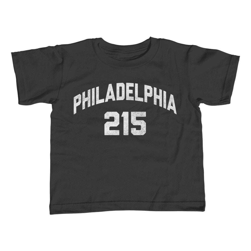 Boy's Philadelphia 215 Area Code T-Shirt