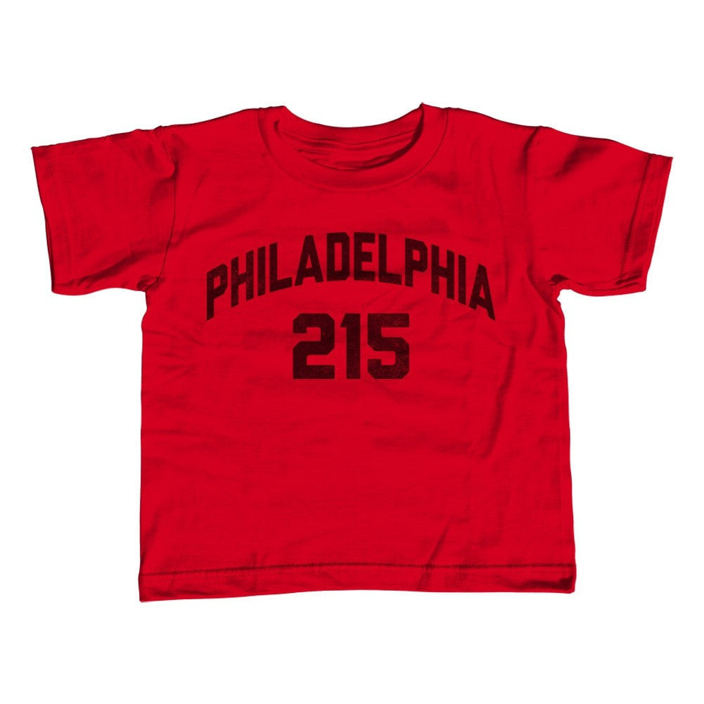 Girl's Philadelphia 215 Area Code T-Shirt - Unisex Fit