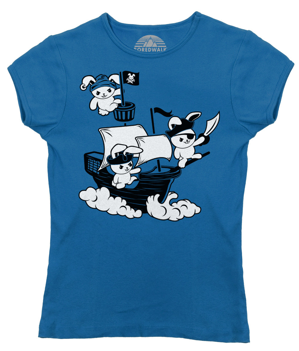 Women's Pirate Bunnies T-Shirt - By Ex-Boyfriend