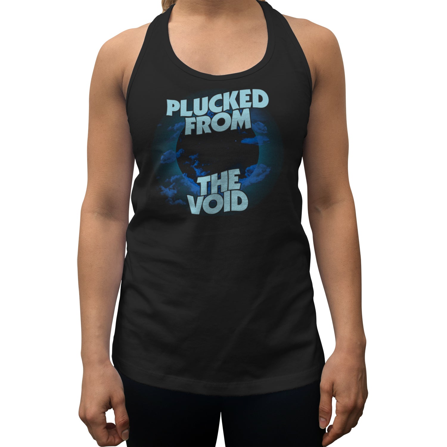 Women's Plucked From the Void Racerback Tank Top