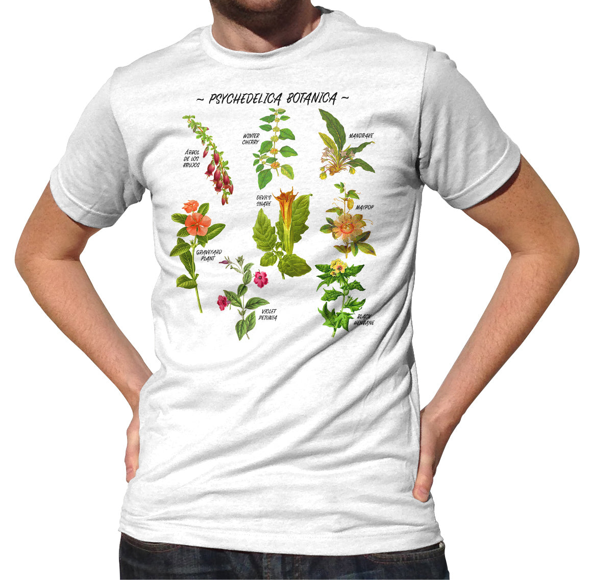 Men's Psychedelica Botanica T-Shirt