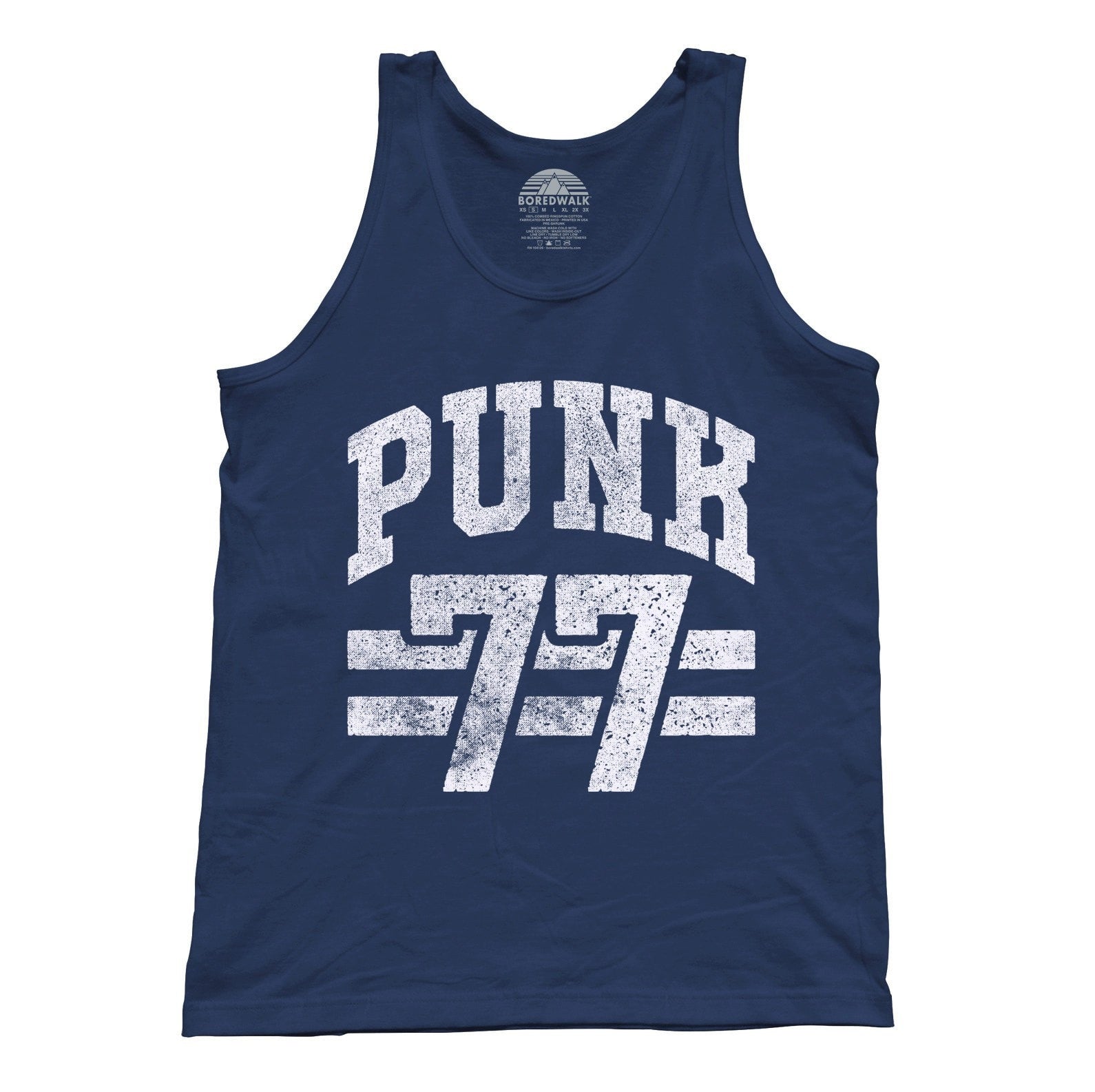 Unisex Punk 77 Tank Top - Alternative Music Punk Rock Grunge
