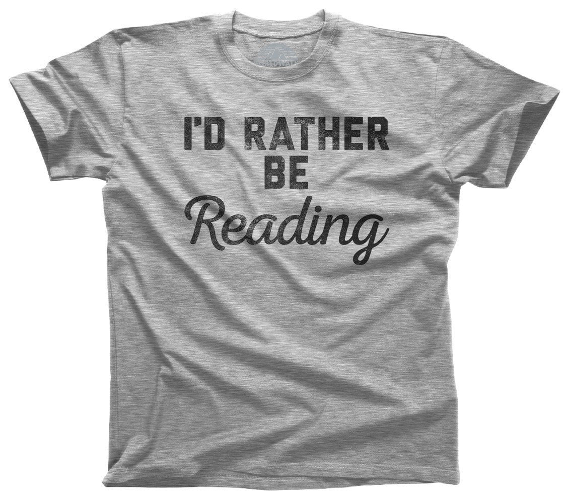 Men's I'd Rather Be Reading T-Shirt