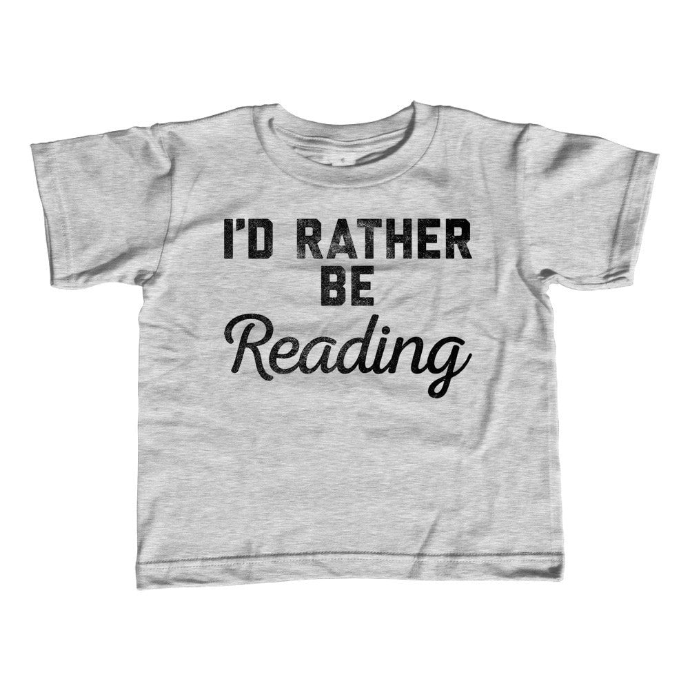 Boy's I'd Rather Be Reading T-Shirt