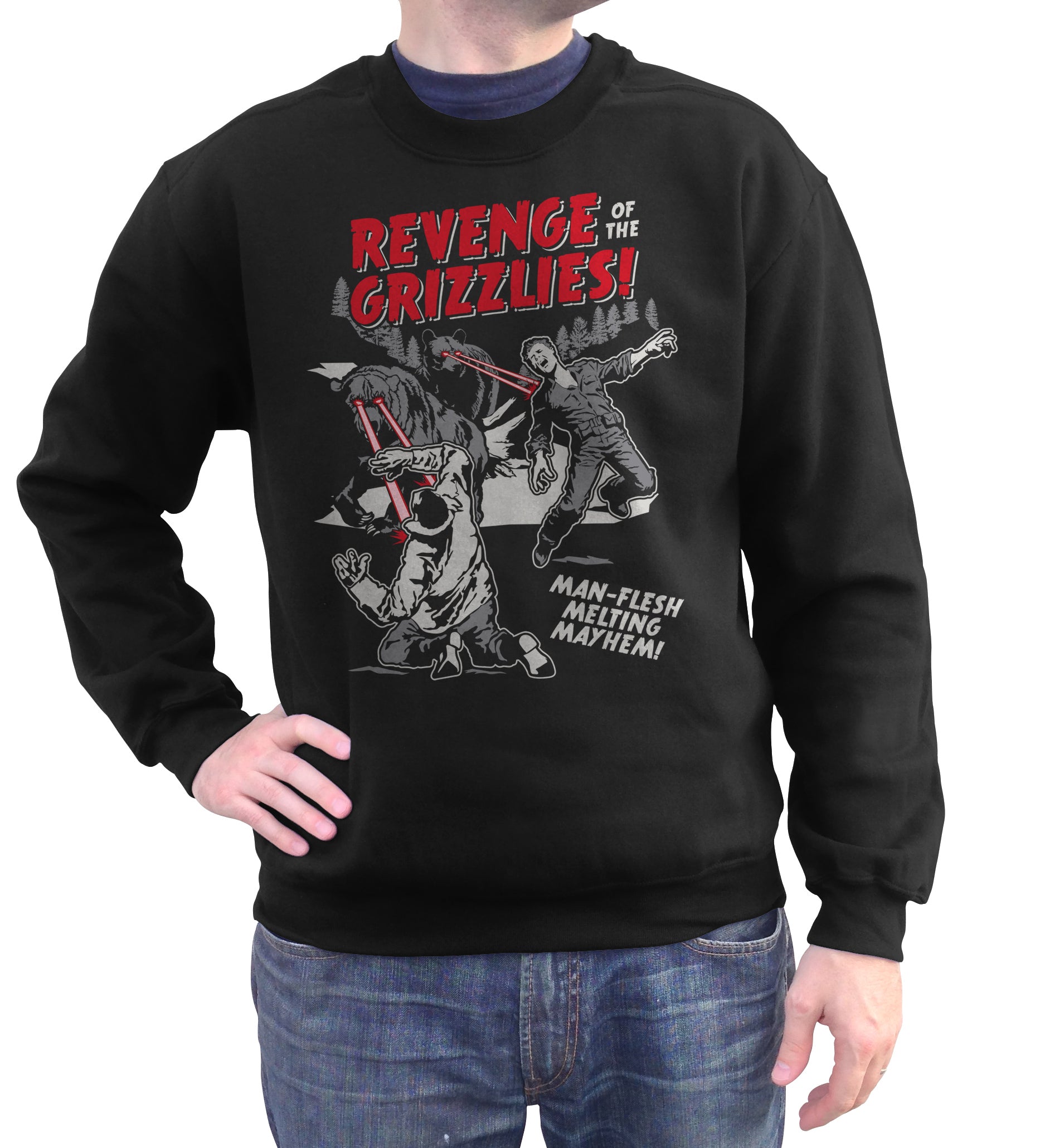 Unisex Revenge of the Grizzlies Sweatshirt - By Ex-Boyfriend