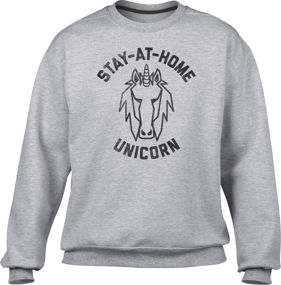 Unisex Stay at Home Unicorn Sweatshirt