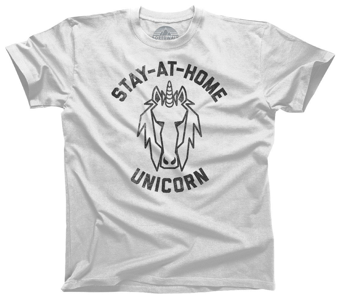 Men's Stay at Home Unicorn T-Shirt
