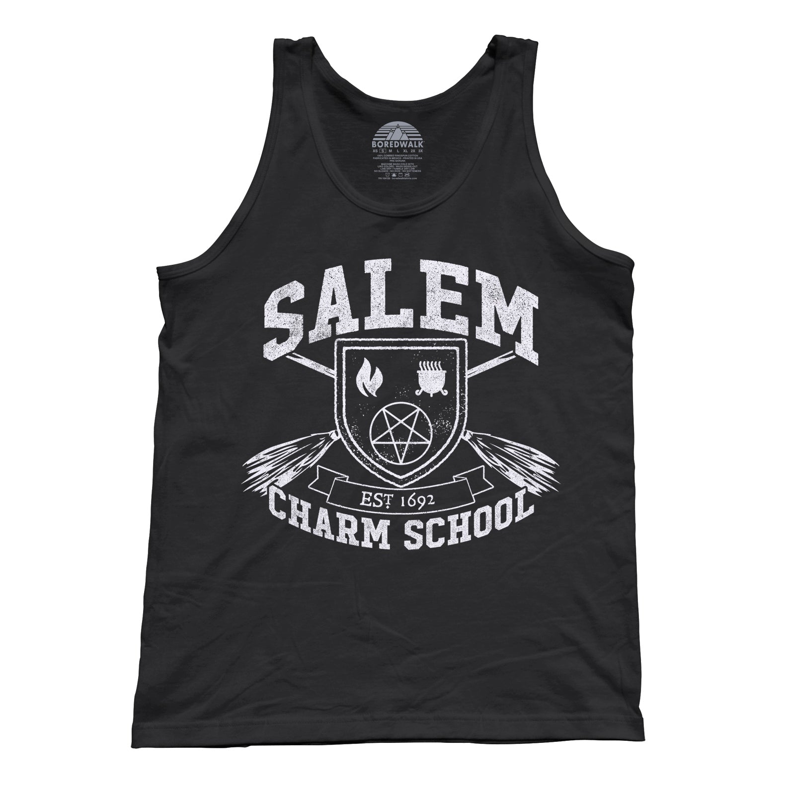 Unisex Salem Charm School Tank Top