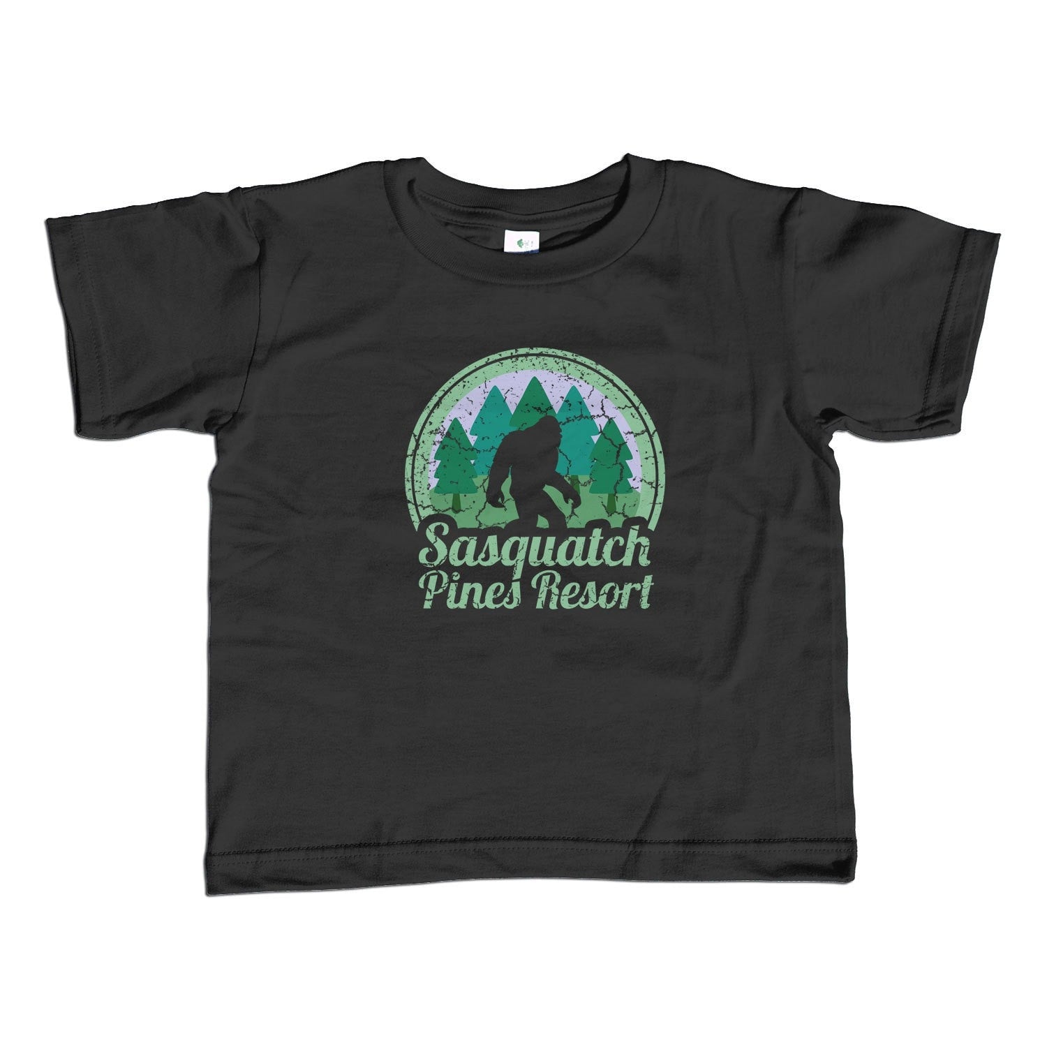 Boy's Sasquatch Pines Resort T-Shirt Bigfoot