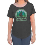 Women's Sasquatch Pines Resort Scoop Neck T-Shirt