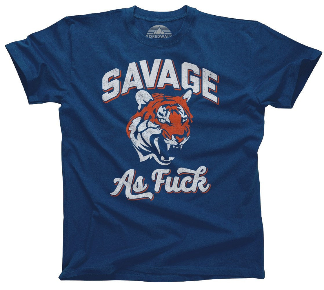 Men's Savage as Fuck Tiger T-Shirt