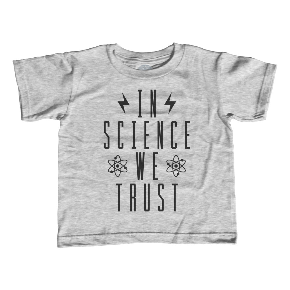 Boy's In Science We Trust T-Shirt
