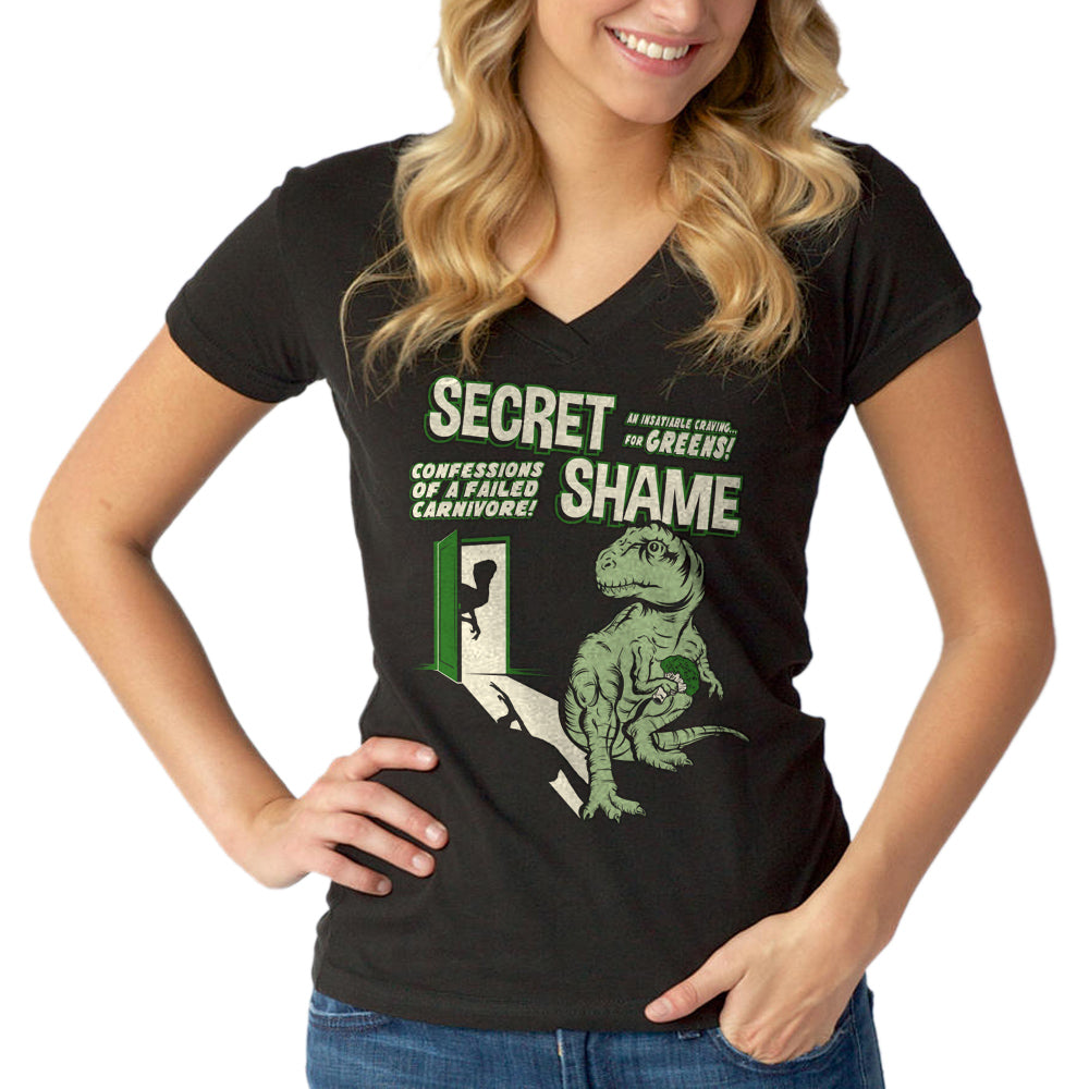 Women's Secret Shame Vneck T-Shirt - By Ex-Boyfriend