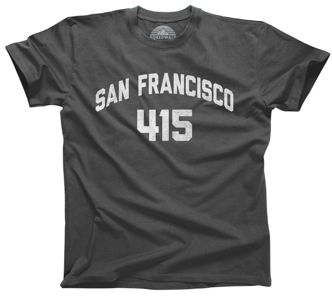 Men's San Francisco 415 Area Code T-Shirt