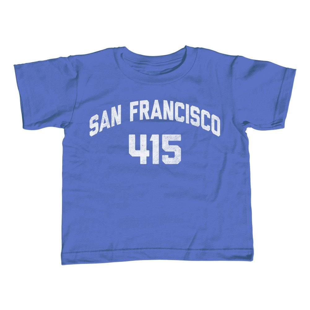 Boy's San Francisco 415 Area Code T-Shirt