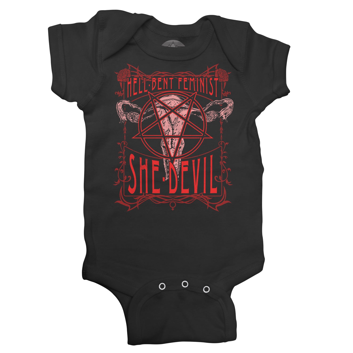 Hell-Bent Feminist She-Devil Infant Bodysuit - Unisex Fit