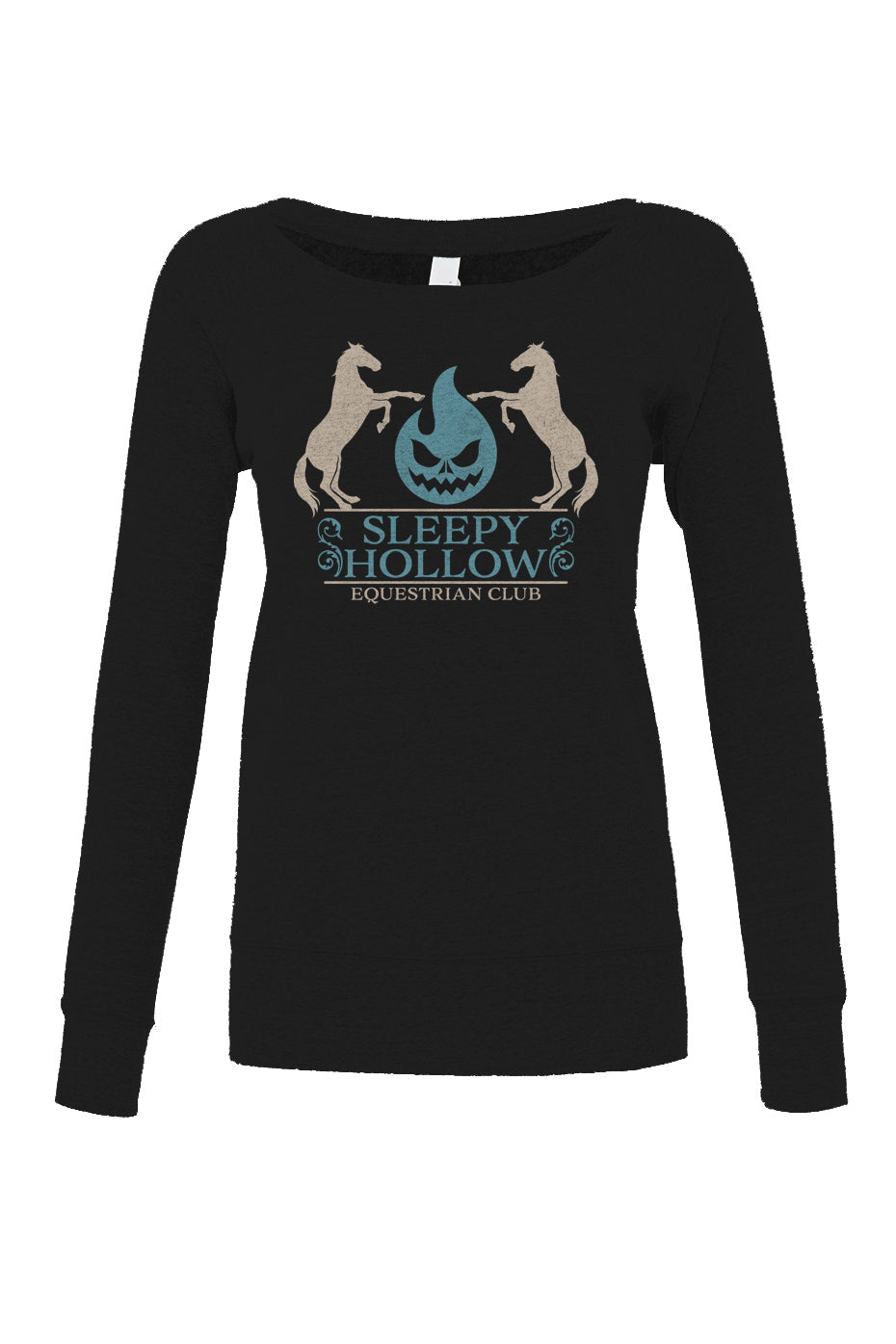 Women's Sleepy Hollow Equestrian Club Scoop Neck Fleece