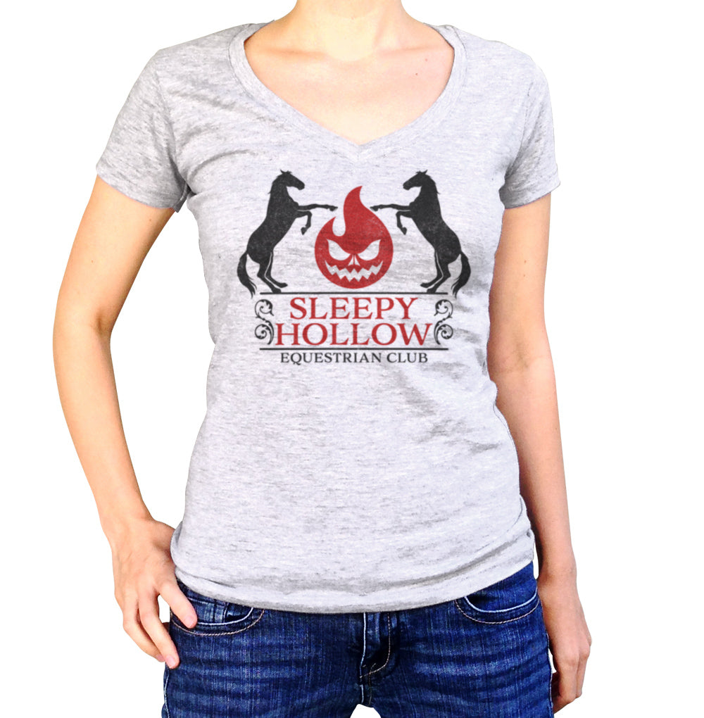 Women's Sleepy Hollow Equestrian Club Vneck T-Shirt