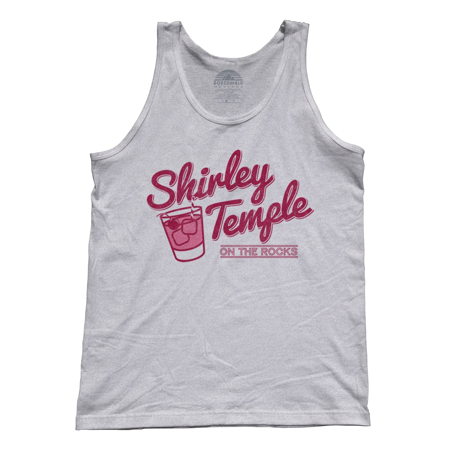 Unisex Shirley Temple On The Rocks Tank Top