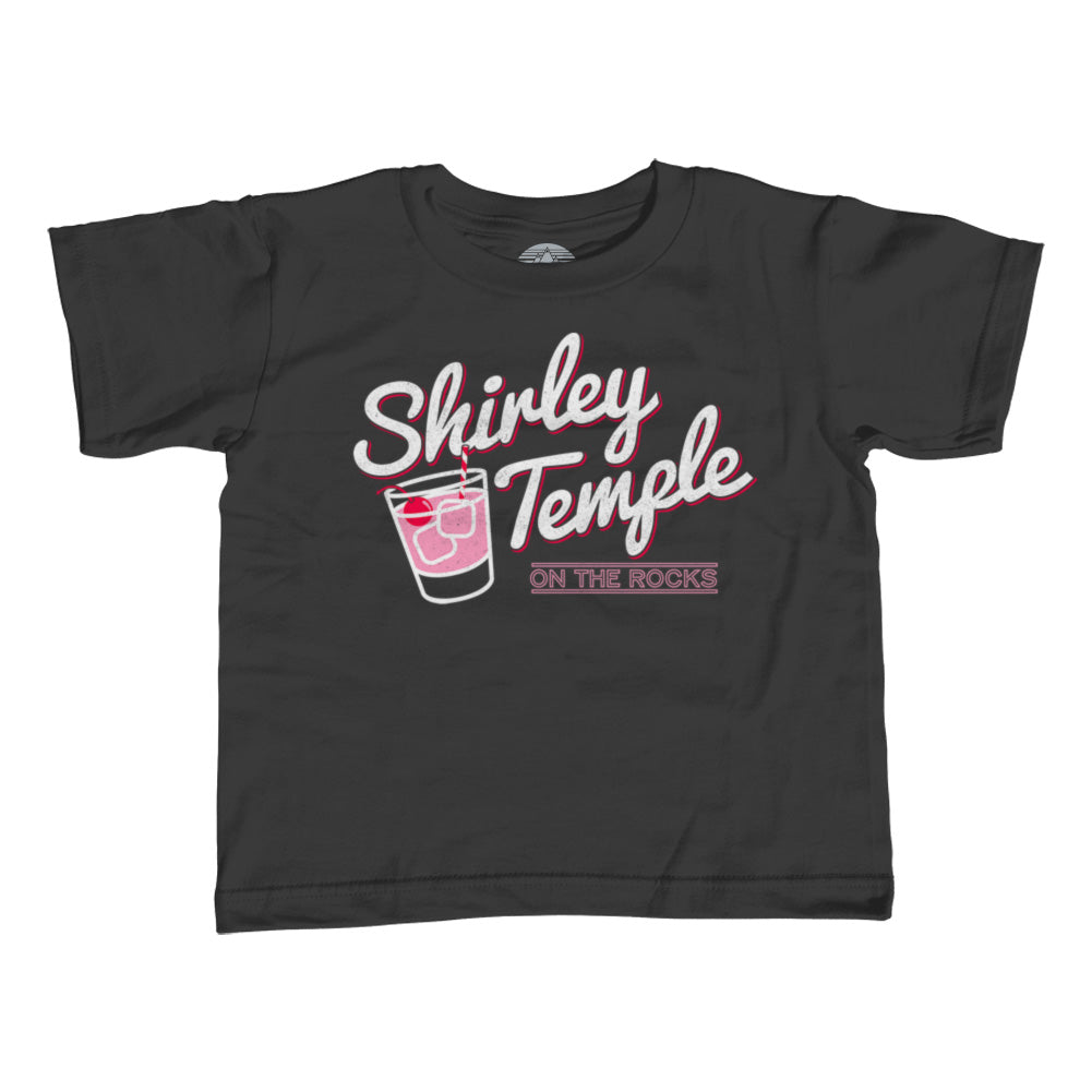Girl's Shirley Temple On The Rocks T-Shirt - Unisex Fit