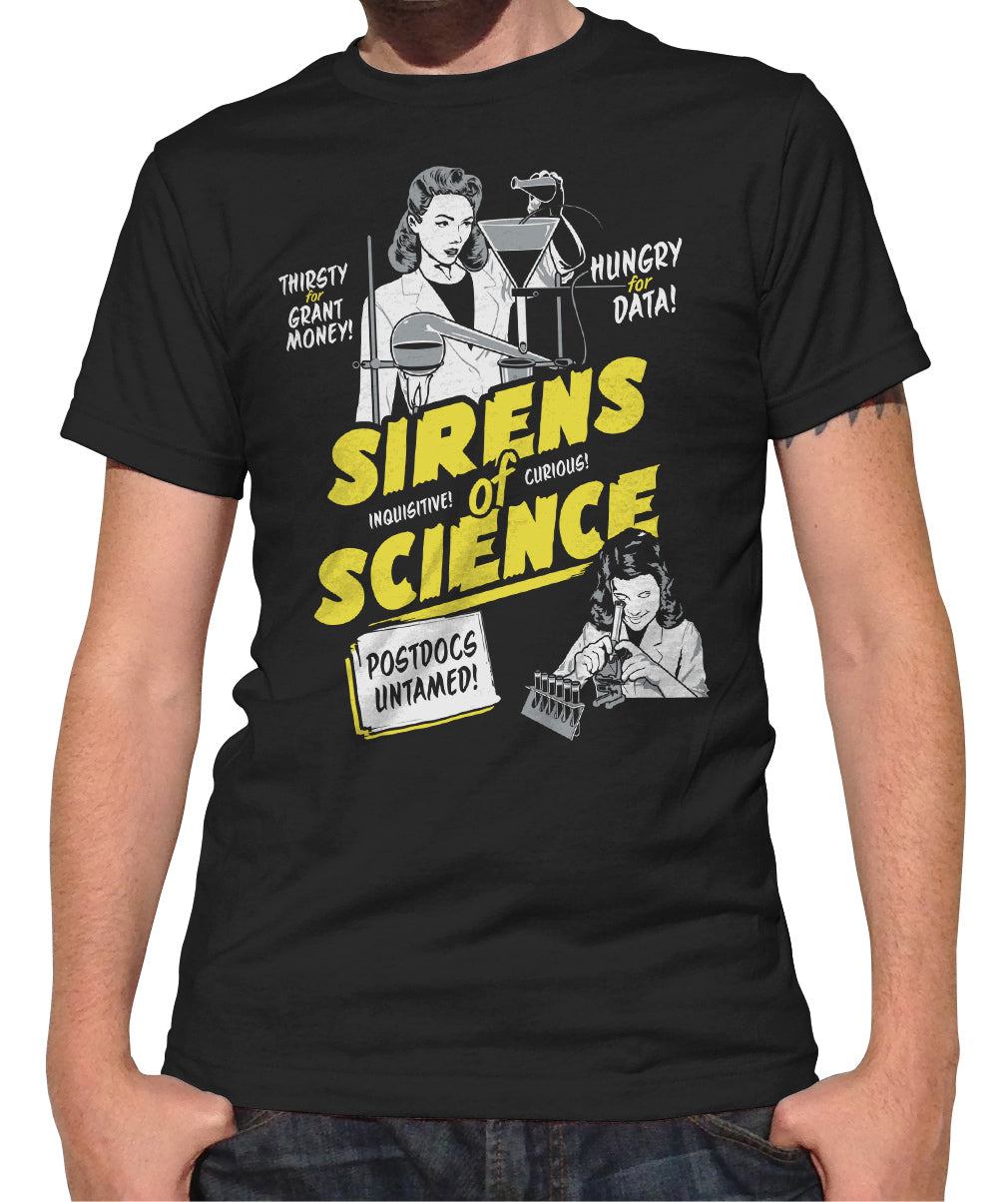 Men's Sirens of Science T-Shirt - By Ex-Boyfriend