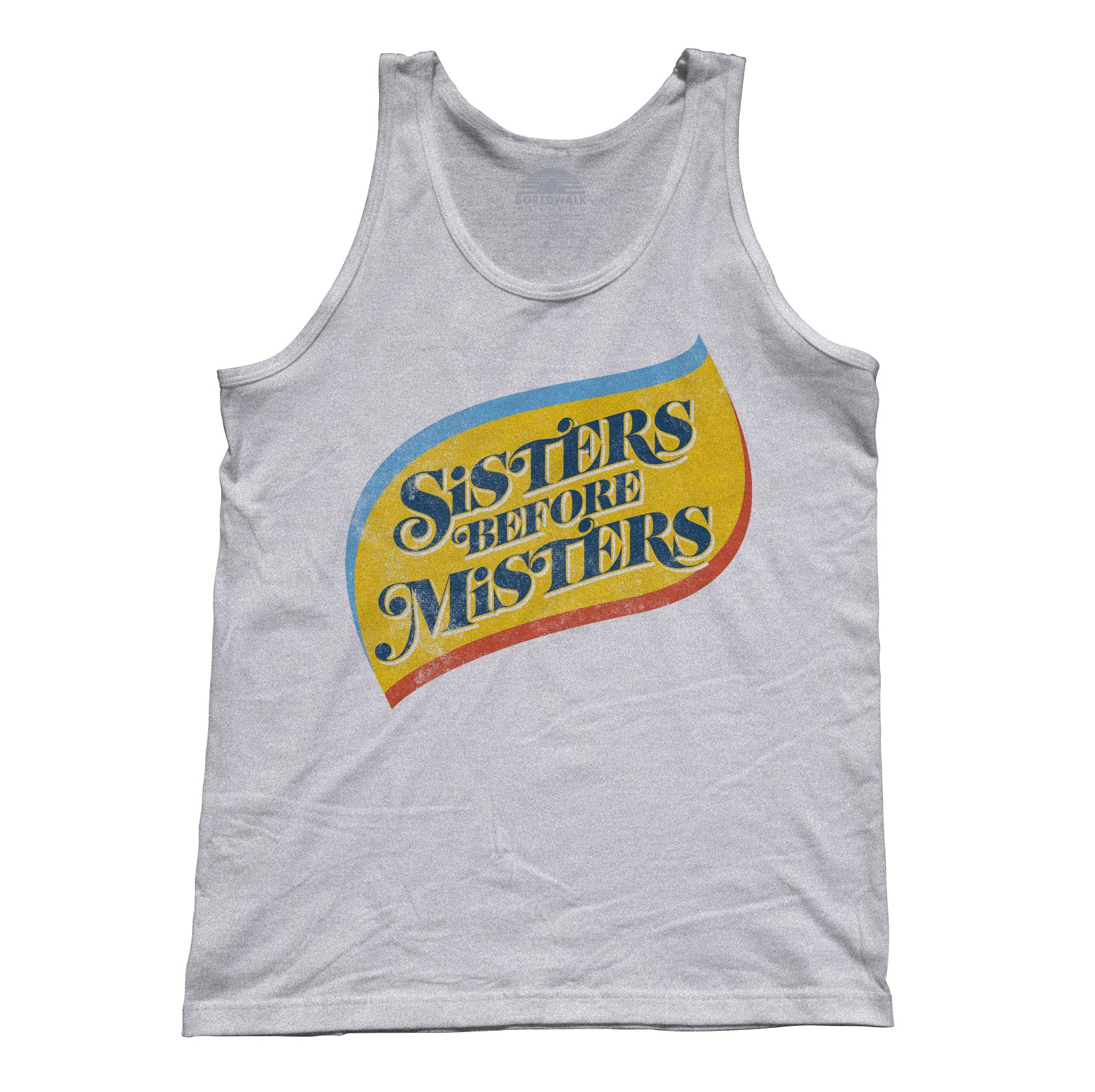 Unisex Sisters Before Misters Tank Top - Feminist Shirt