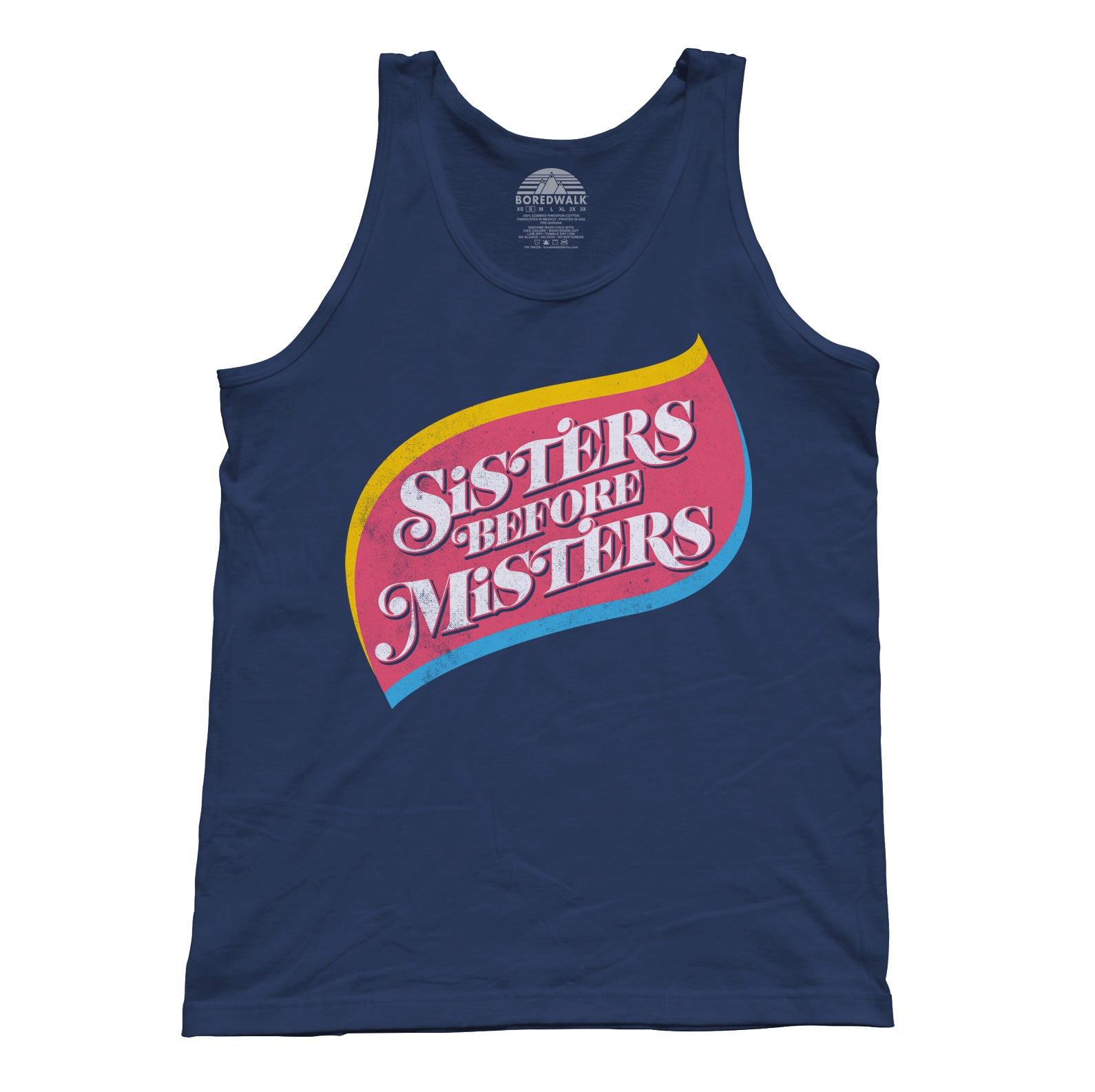 Unisex Sisters Before Misters Tank Top - Feminist Shirt