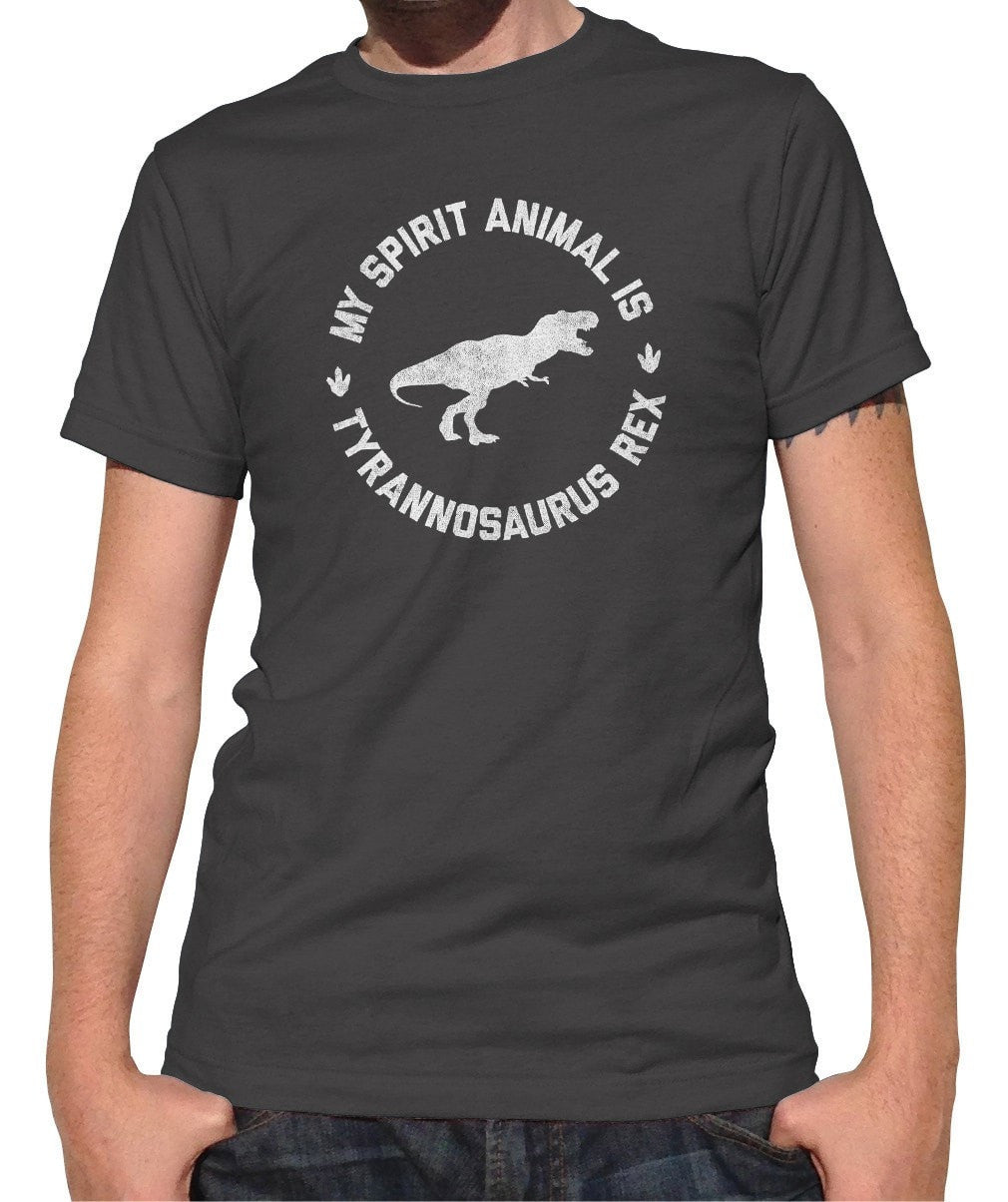 Men's My Spirit Animal is T-Rex T-Shirt