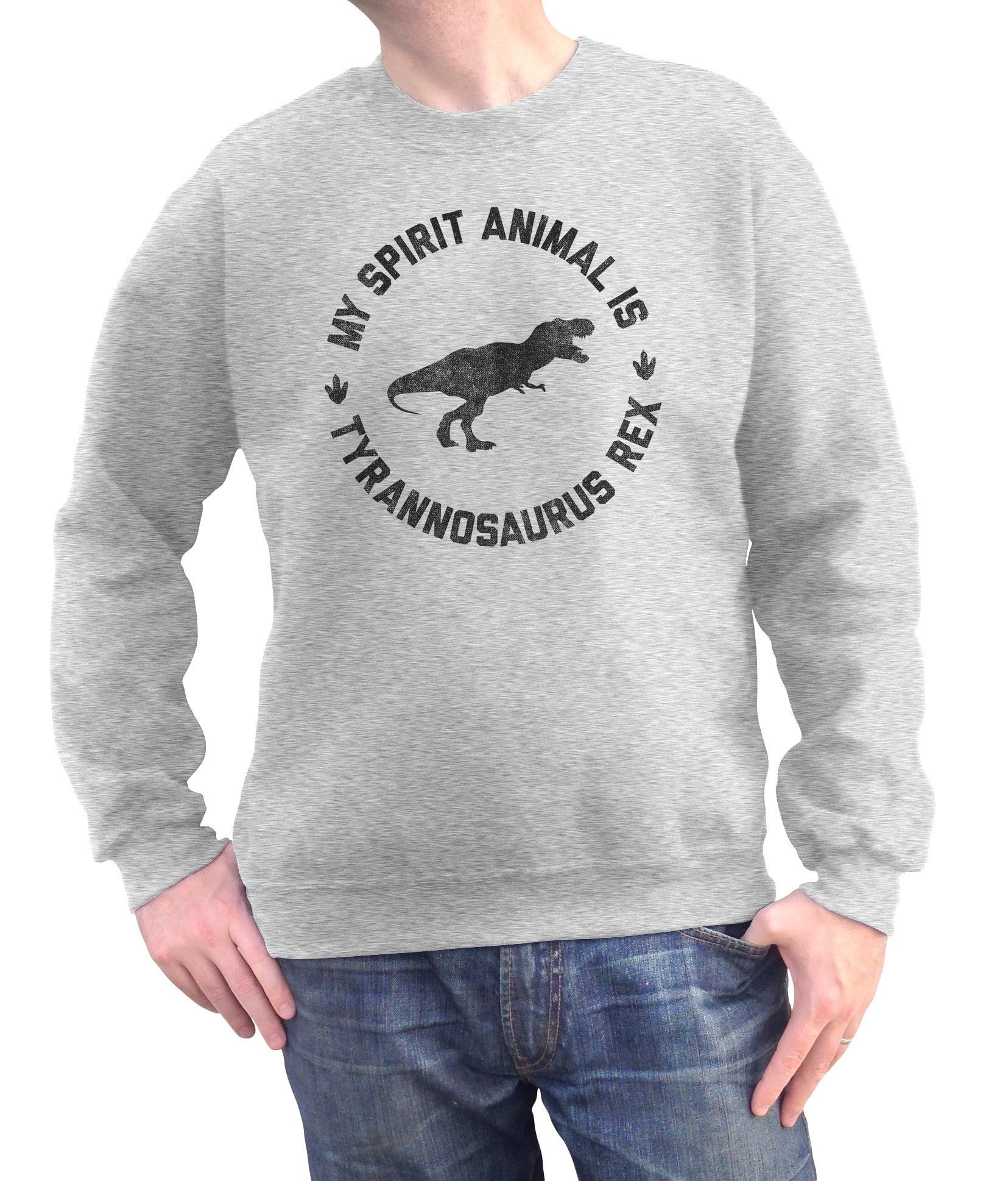 Unisex My Spirit Animal is T-Rex Sweatshirt
