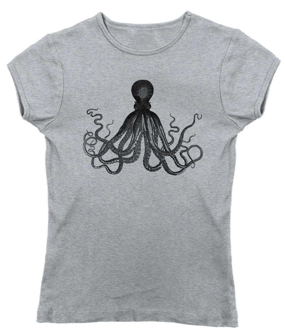Women's Steampunk Octopus T-Shirt