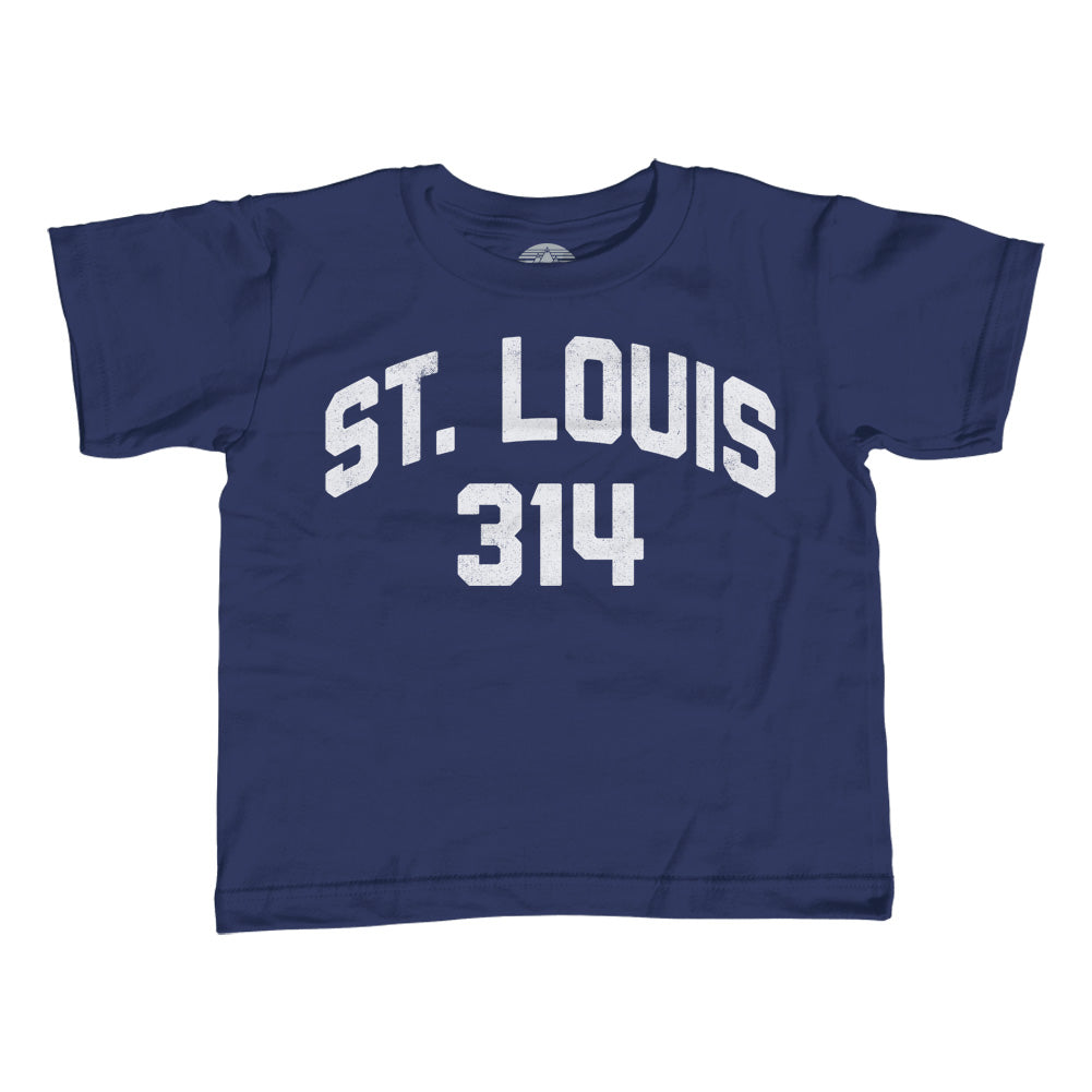 Girl's St Louis 314 Area Code T-Shirt - Unisex Fit
