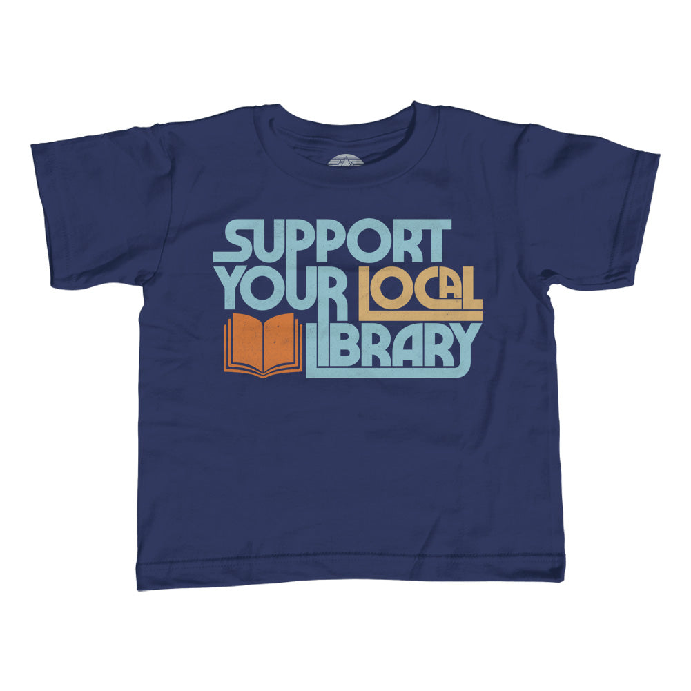 Girl's Support Your Local Library T-Shirt - Unisex Fit