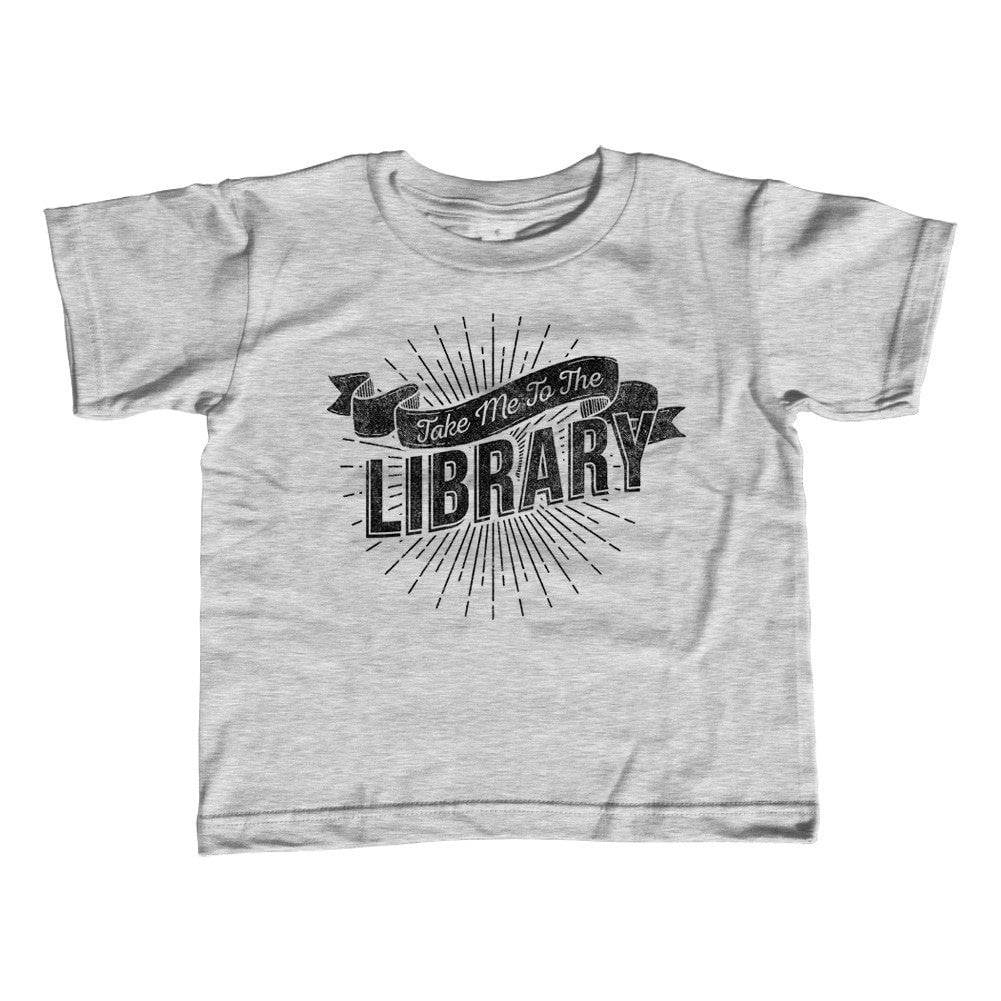 Boy's Take Me To The Library T-Shirt