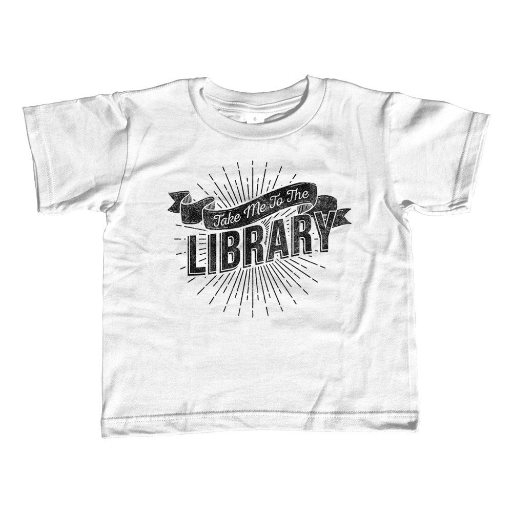 Girl's Take Me To The Library T-Shirt - Unisex Fit