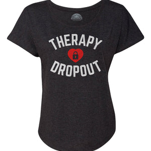 Women's Therapy Dropout Scoop Neck T-Shirt