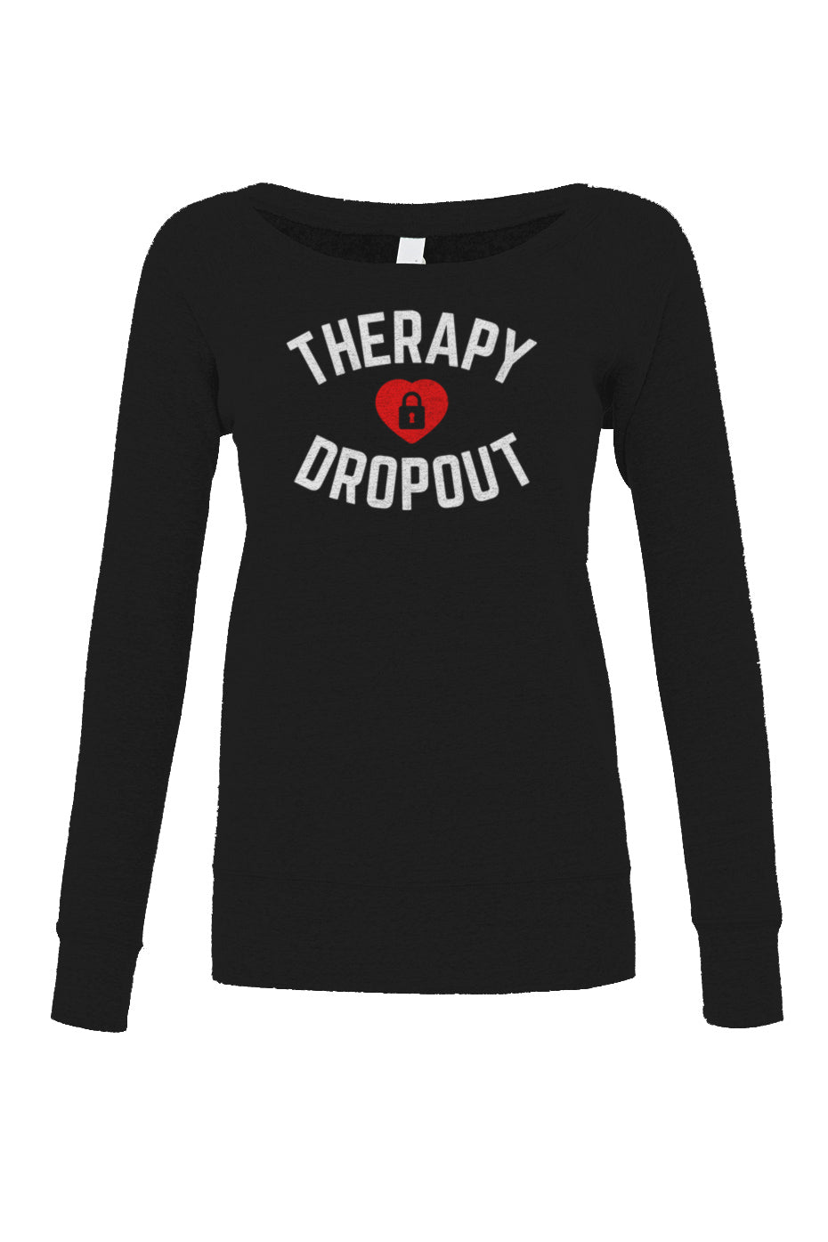 Women's Therapy Dropout Scoop Neck Fleece