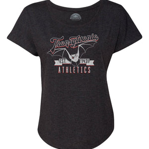 Women's Transylvania Athletics Scoop Neck T-Shirt