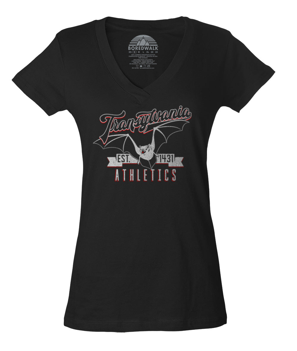 Women's Transylvania Athletics Vneck T-Shirt